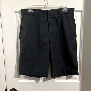 Walter Hagen Navy Striped Golf Shorts